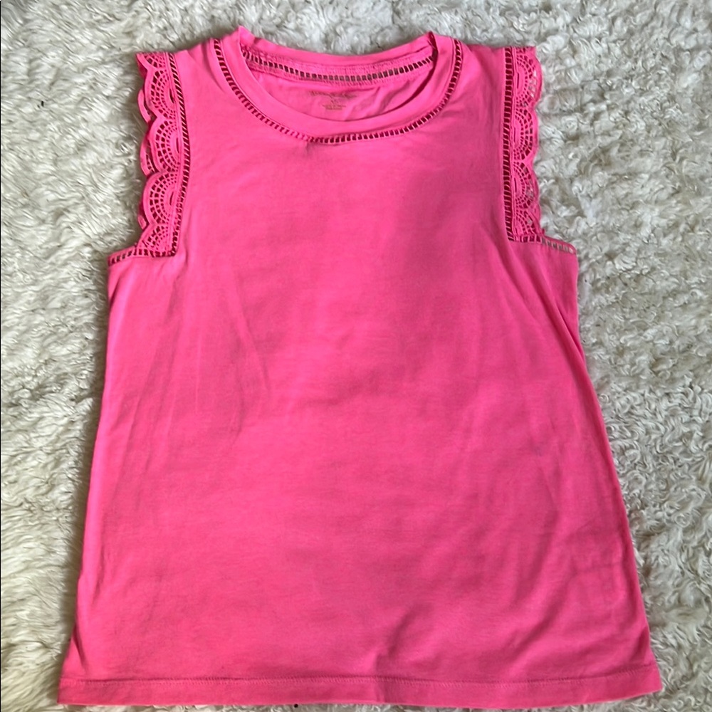 EUC - Lilly Pulitzer Pink Sleeveless Womens Top XS